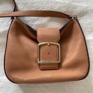 Kate Spade brown leather crossbody bag